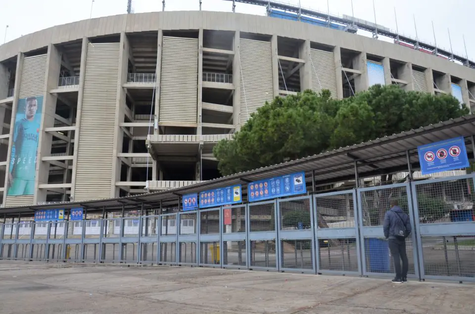 Das Camp Nou, Stadion des FC Barcelona konnte ich mir nicht entgehen lassen. Die Tatsache, dass dies das größte Fußballstadion Europas ist, macht es zu einer wichtigen der Barcelona Sehenswürdigkeiten.