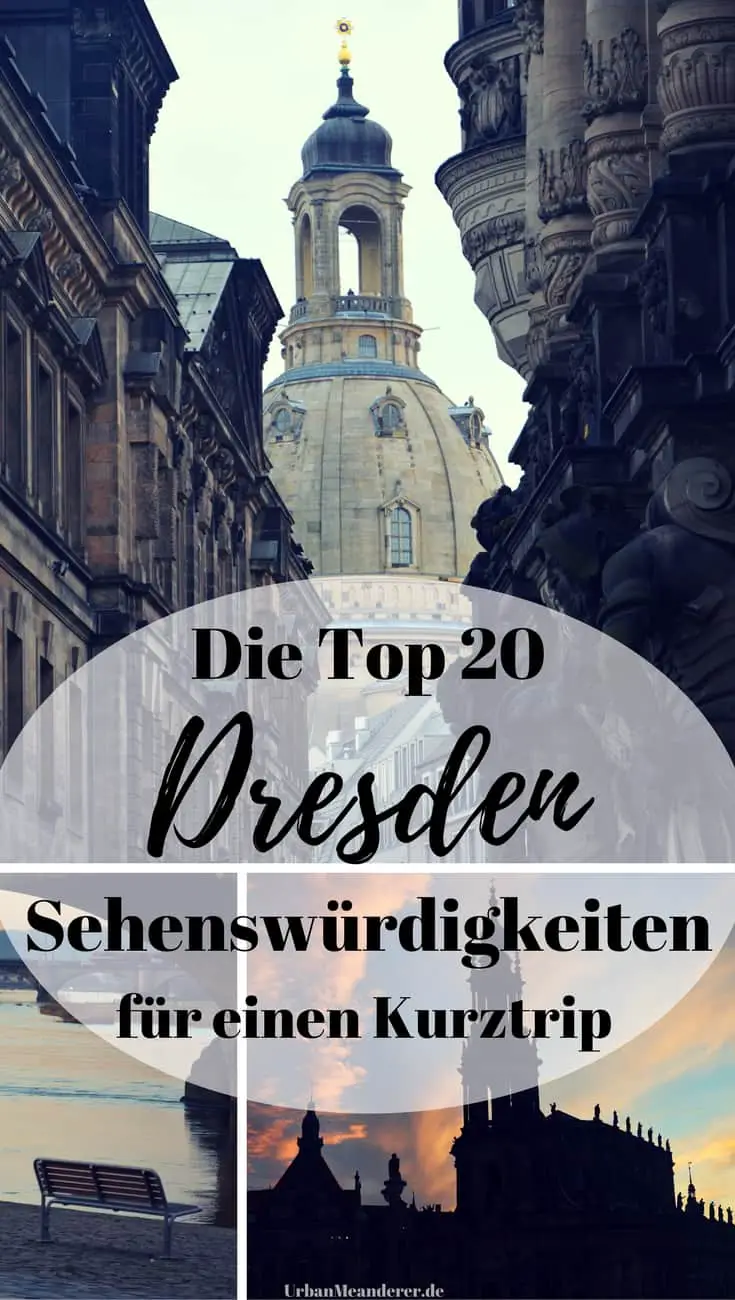 Hier stelle ich dir die 20 schönsten Dresden Sehenswürdigkeiten vor. Zudem zeige ich dir eine Route, dank der du sie perfekt miteinander verbinden kannst.