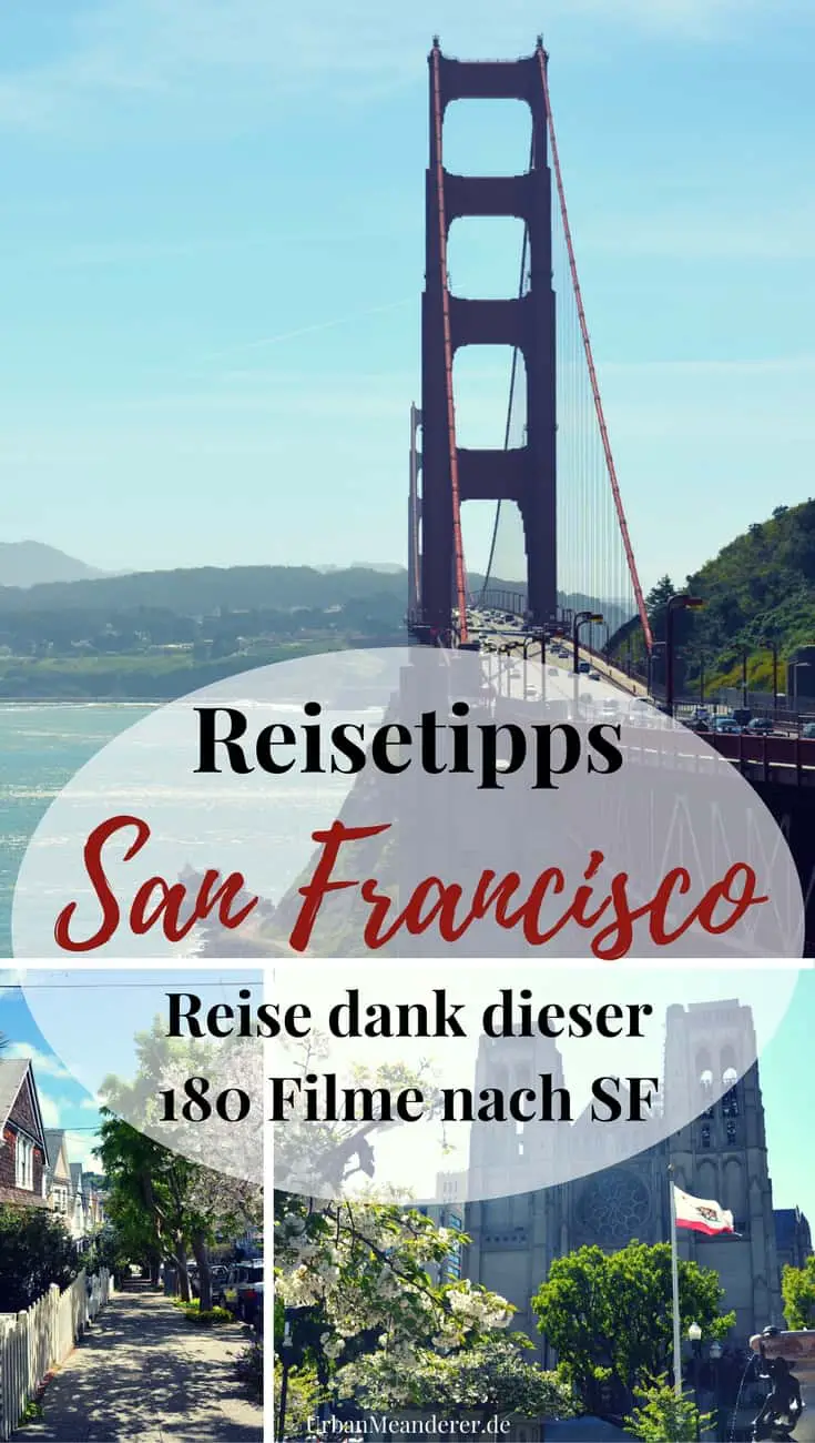 Zu den besten San Francisco Reisetipps zählt es, die Stadt mit Filmen zu bereisen und kennenzulernen. Genau deshalb stelle ich dir in diesem Artikel 180 San Francisco Filme vor.