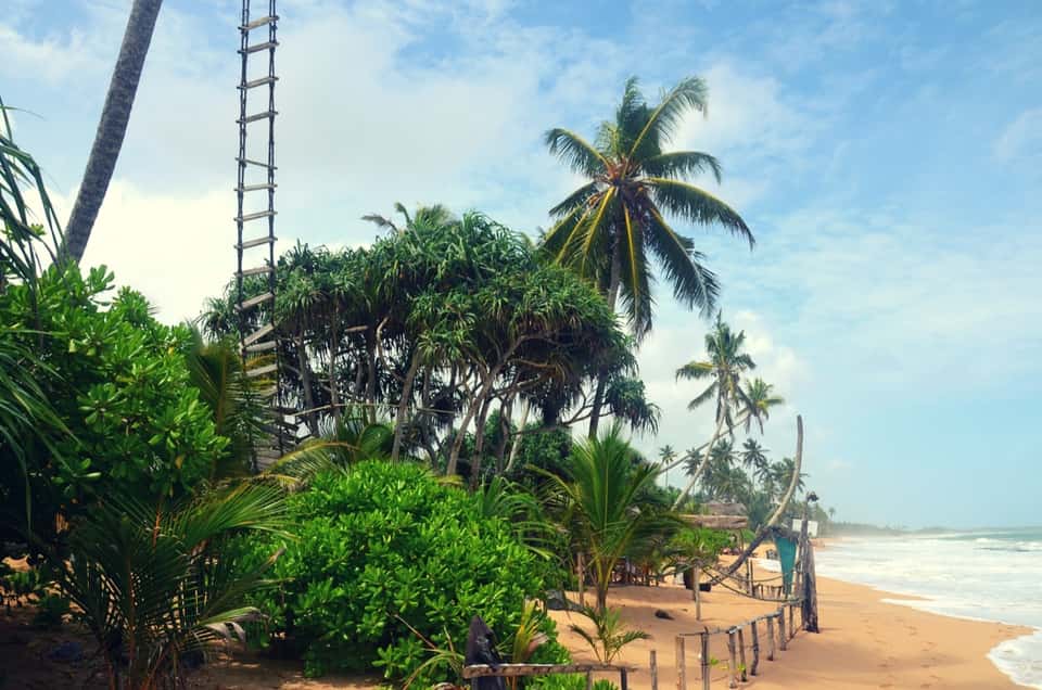 Der Medilla Beach in Tangalle, Sri Lanka zählt für mich zu den schönsten Orten der Welt.