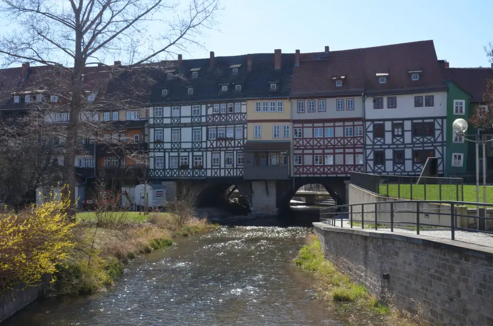 Ein Star unter den Erfurt Sehenswürdigkeiten: die Krämerbrücke.