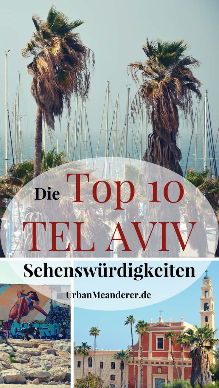 Tel Aviv ist wegen seiner 300 Sonnentage zu jeder Jahreszeit eine Reise wert. In diesem Artikel nenne ich dir deshalb die Top 10 Tel Aviv Sehenswürdigkeiten und gebe ich dir praktische Tel Aviv Tipps mit auf den Weg.