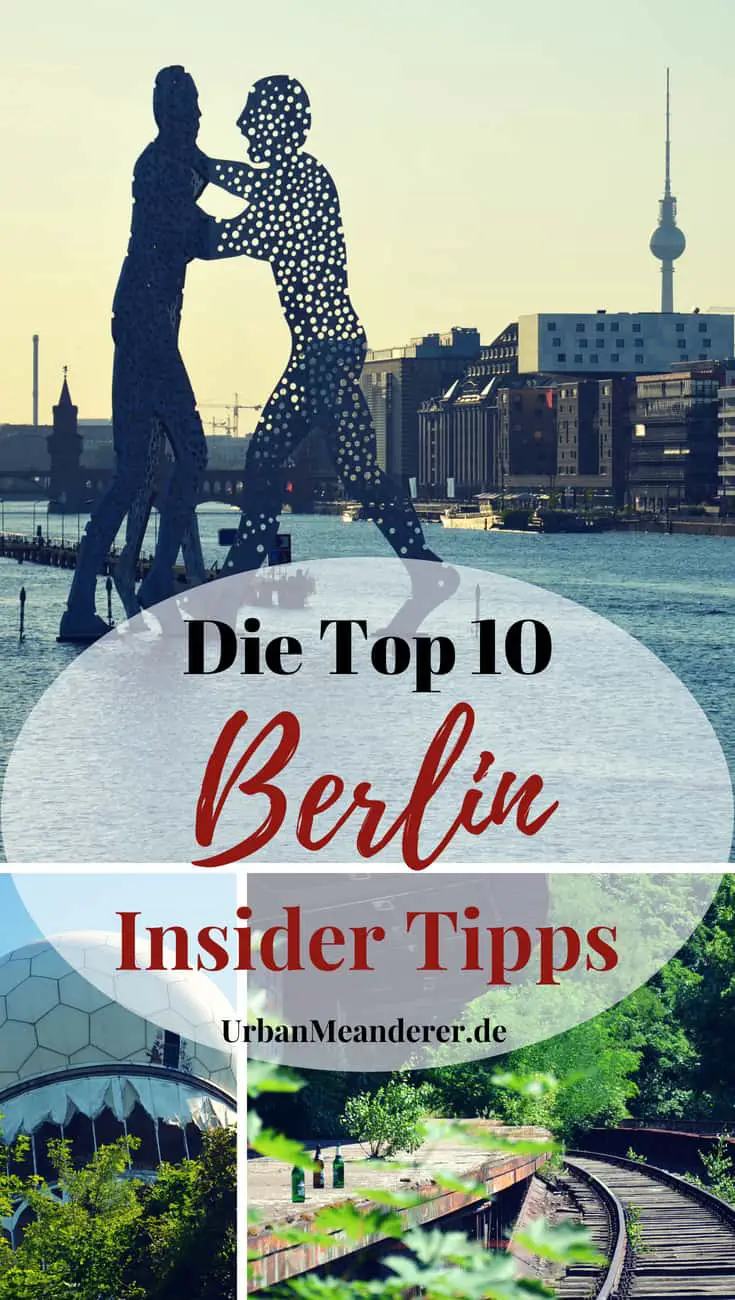 Berlin ist mit Abstand Deutschlands am meisten bereiste Stadt. Dabei zeigt sich die Hauptstadt an ihren bekanntesten Sehenswürdigkeiten längst nicht von ihrer spannendsten Seite. Genau aus diesem Grund stelle ich dir hier meine Top 10 Berlin Insider Tipps abseits der Touristenmassen vor.