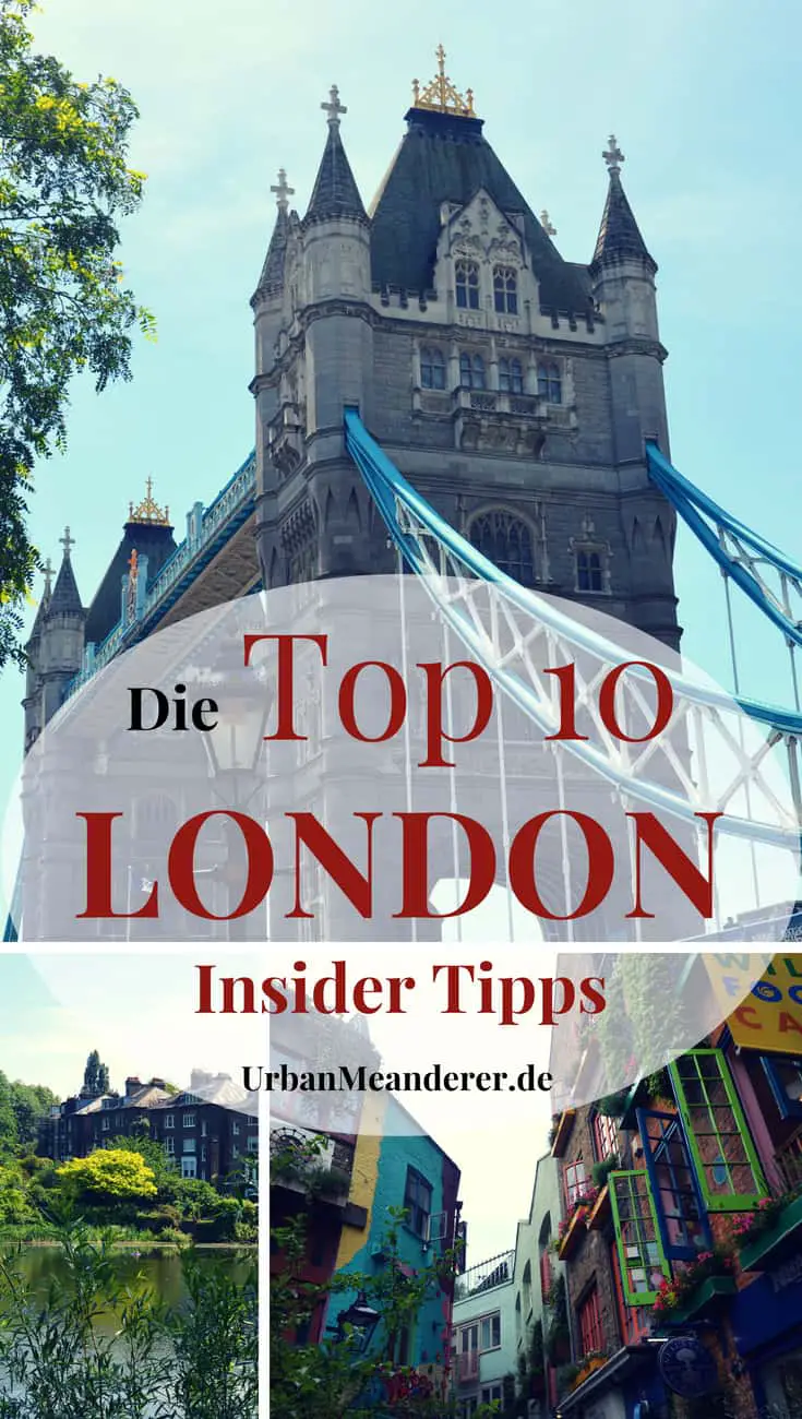 London ist eine der meistbesuchten Städte der Welt. Entsprechend ist es wichtig, London Insider Tipps abseits der Touristenpfade zu erkunden. Da London riesig ist und die Urlaubszeit begrenzt, ist das nicht immer so leicht. Genau deshalb stelle ich dir hier 10 zentral gelegene London Geheimtipps vor.