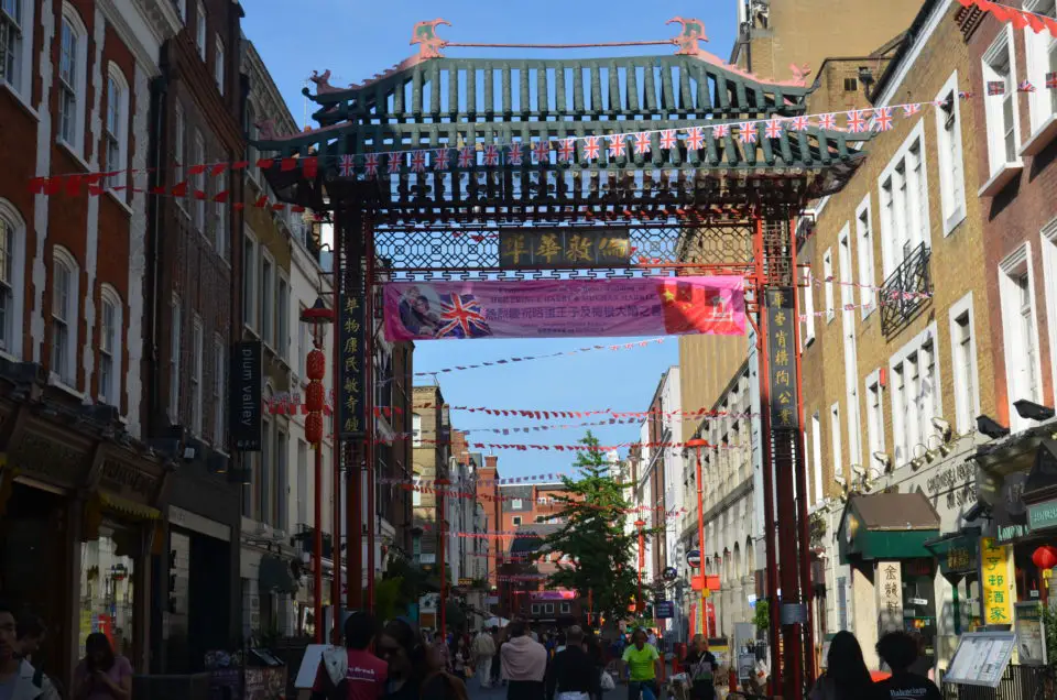 Zu den London Tipps und Tricks zählt auch der Hinweis, dass es in Chinatown einige günstige Restaurants gibt.