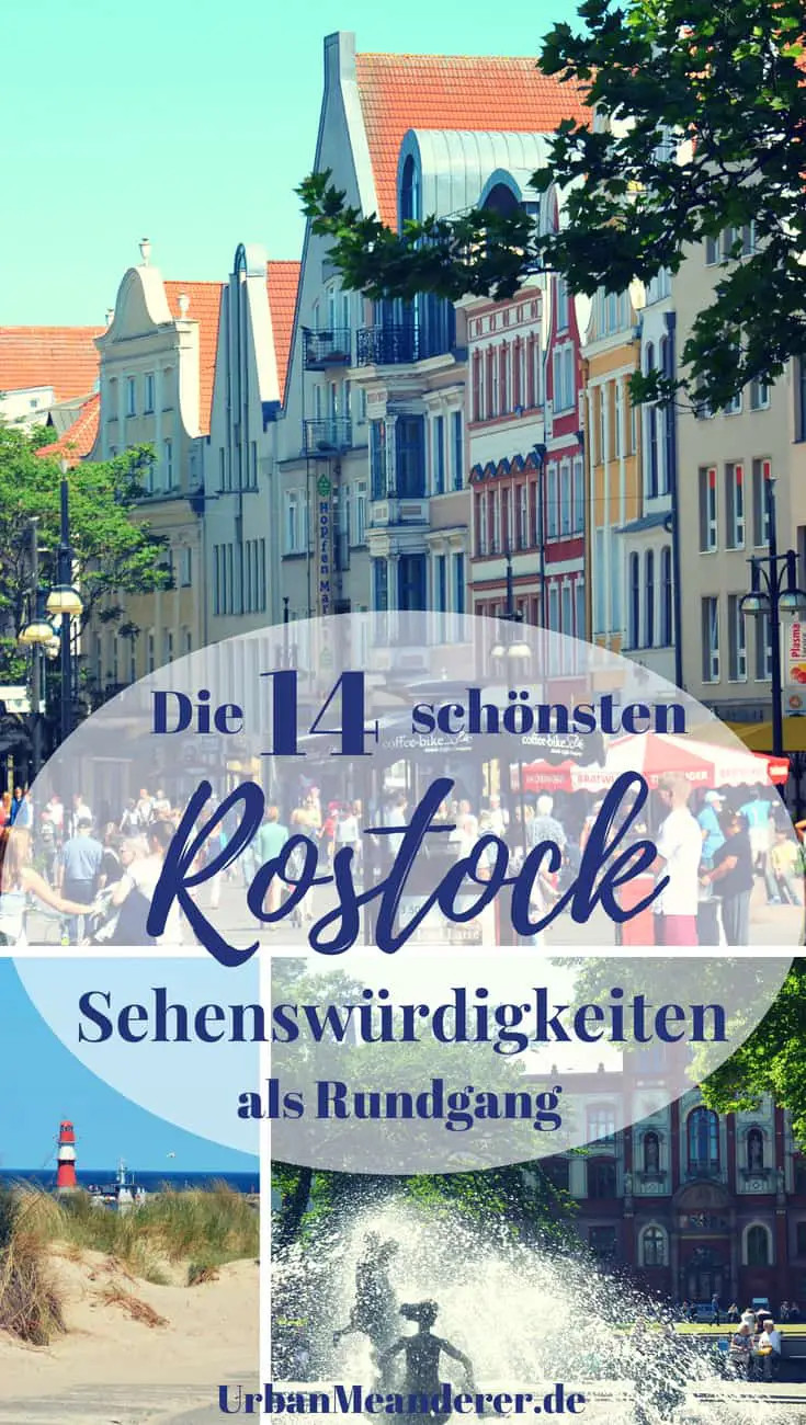Rostock ist unterbewertet! In diesem Rostock Sehenswürdigkeiten Rundgang mit praktischen Rostock Tipps zeige ich dir die schönsten Seiten der Stadt, die dich ebenfalls zum Fan der Stadt werden lassen könnten.