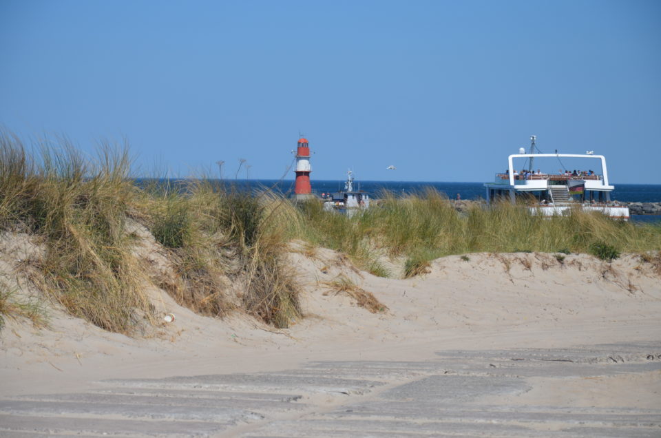 Nicht mehr einer der Rostock Insider Tipps ist der schöne Strand von Warnemünde.