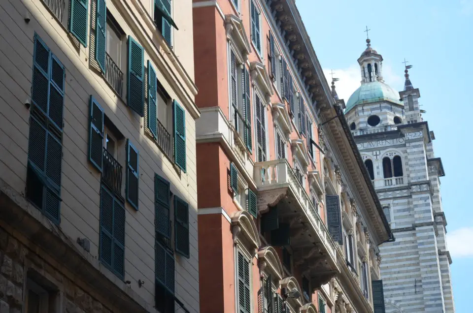 Eine der wichtigsten Genua Sehenswürdigkeiten ist ohne Frage der Duomo di San Lorenzo in der Via San Lorenzo.