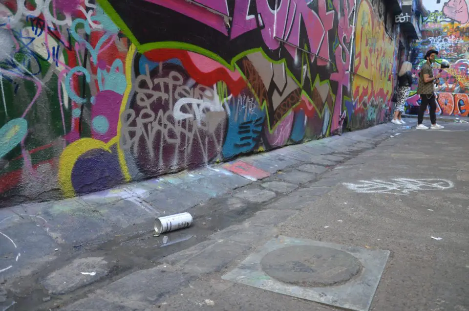 Zu den Melbourne Insider Tipps gehören natürlich auch Hinweise zur Street Art wie hier in der Hosier Lane.