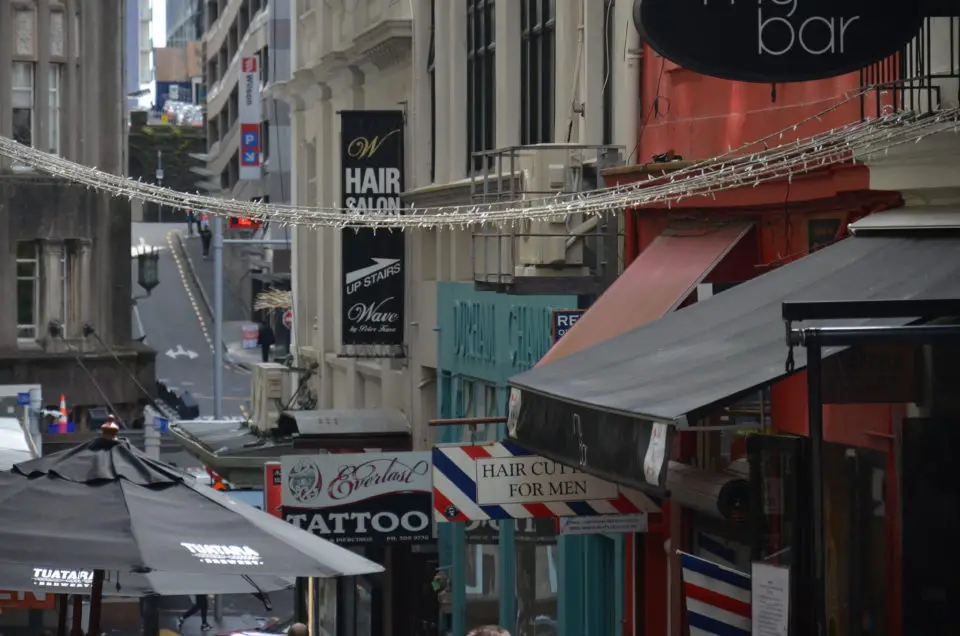 Zu meinen Auckland Insider Tipps zählen die kleinen Seitenstraßen der Queen Street mit ihren guten Imbissen.