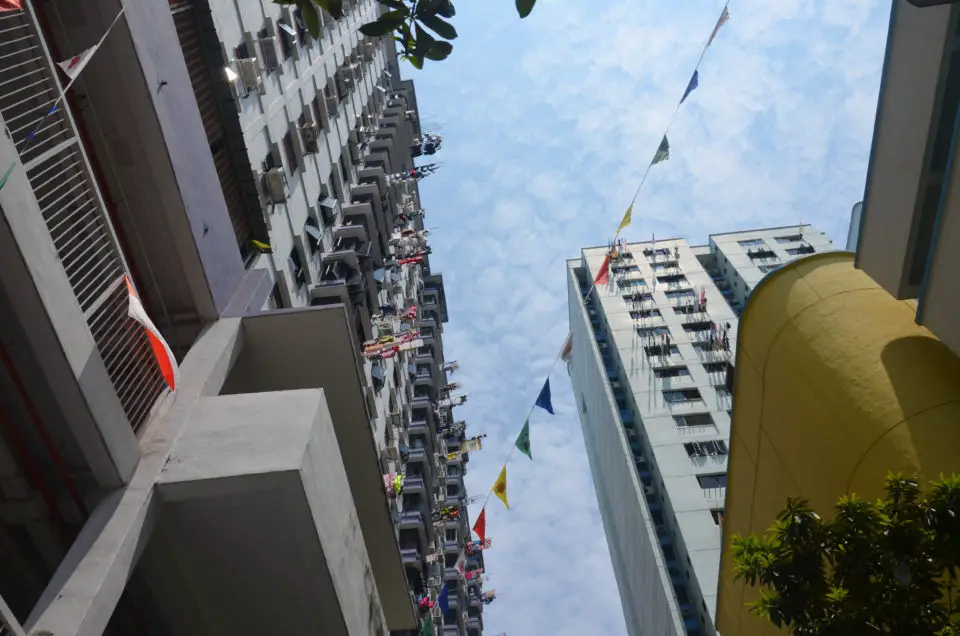 Singapur Insider Tipps: Du kannst natürlich auch einfach Wohnhochhäuser nutzen, um von oben einen Blick auf Singapur zu werfen.
