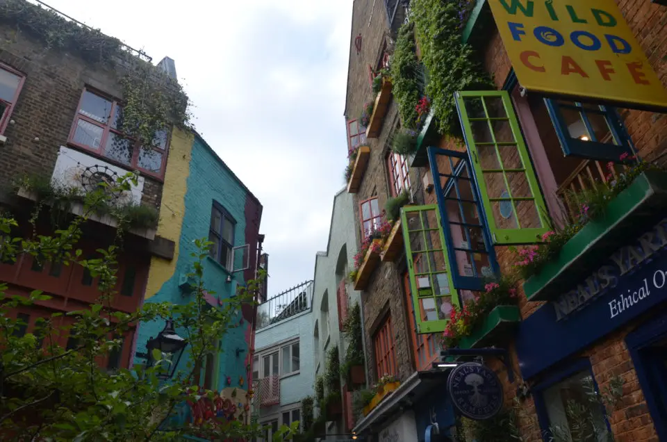 Bei den London Hotel Tipps muss ich auch Covent Garden erwähnen, wo sich Neal's Yard befindet.