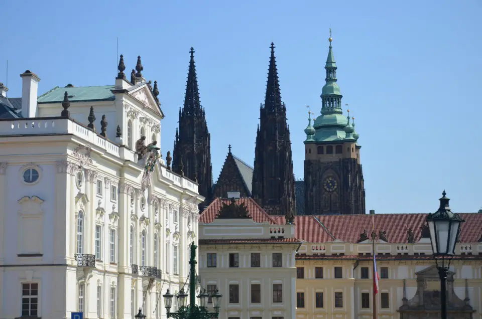 Übernachten in Prag ist auch unterhalb der Burg auf der Kleinseite möglich.