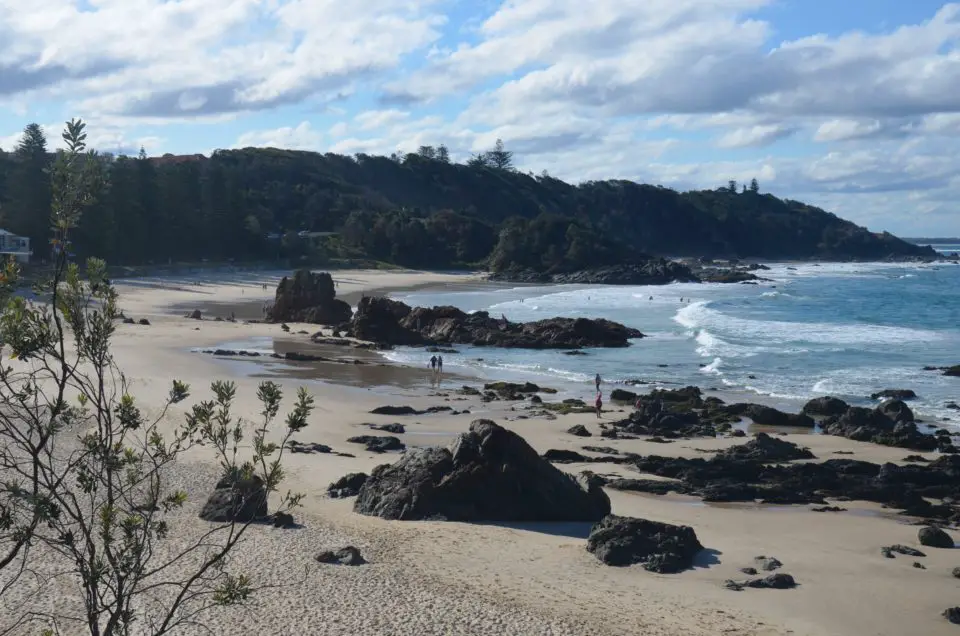 Unter den Port Macquarie Sehenswürdigkeiten muss auch der beliebte Flynn's Beach genannt werden.