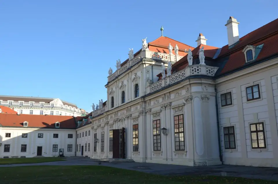 Zu den Wien Sehenswürdigkeiten gehört natürlich auch das Schloss Belvedere.