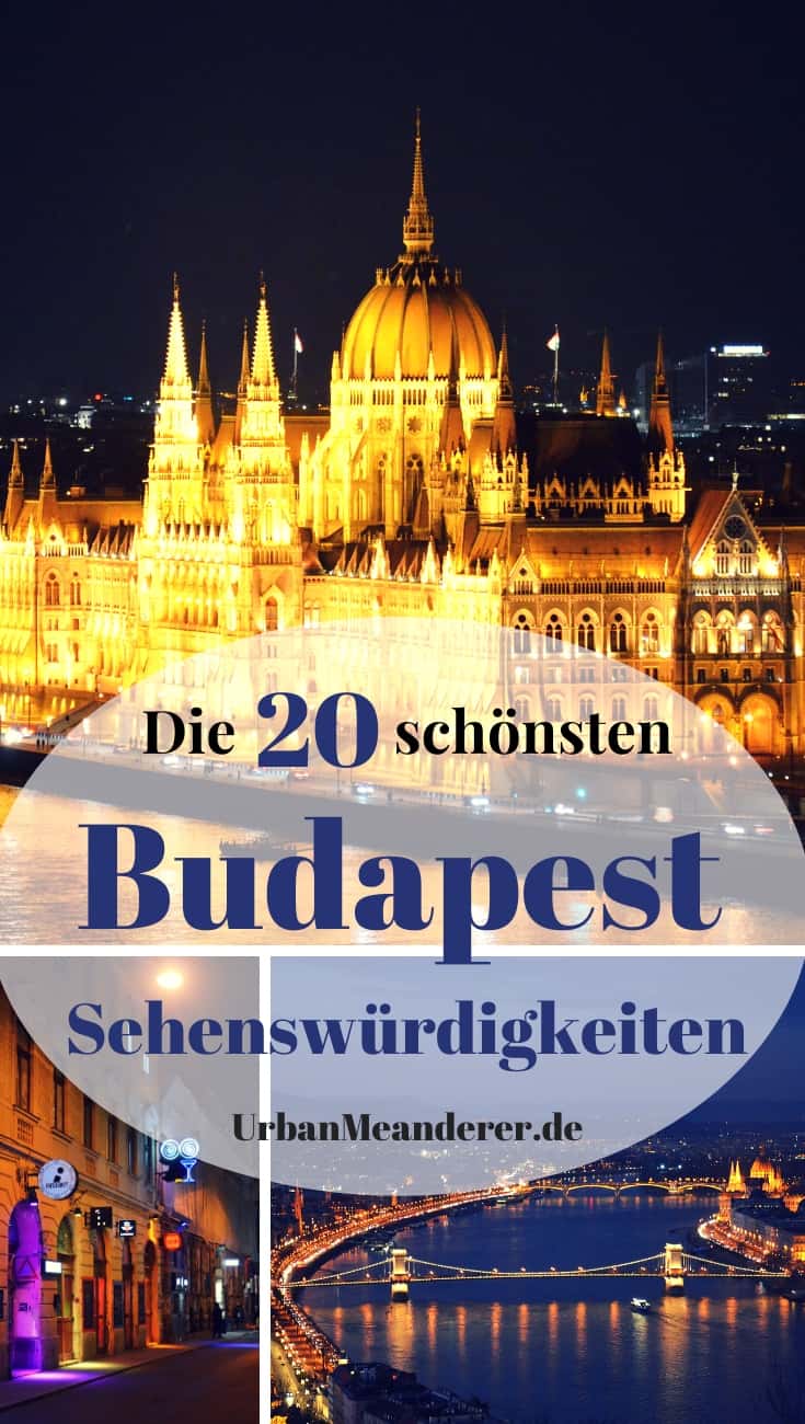 Hier beschreibe ich dir einen Rundgang entlang der Top 20 Budapest Sehenswürdigkeiten Rundgang mit wichtigen Budapest Tipps, sodass du Budapest perfekt erkunden kannst.