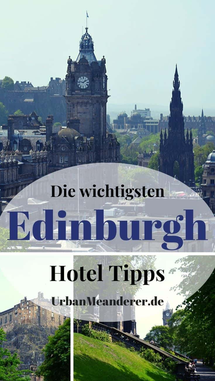 Hier findest du die wichtigsten Edinburgh Hotel Tipps zu den besten Stadtteilen mit zahlreichen konkreten Tipps zu empfehlenswerten Hotels in ihnen.