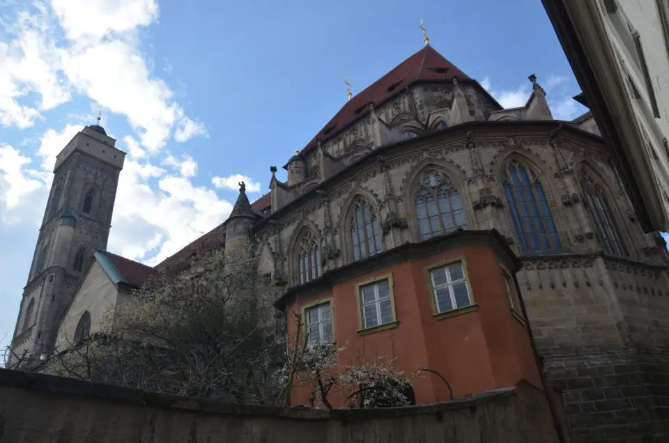 Eine der eindrucksvollsten Bamberg Sehenswürdigkeiten ist die Obere Pfarre.