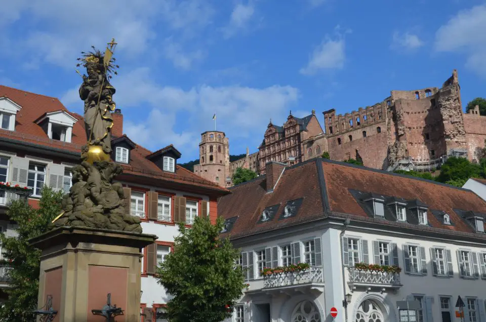Zu den besten Frankfurt Unternehmungen bzw. Ausflügen kann auch ein Tagestrip nach Heidelberg zählen.