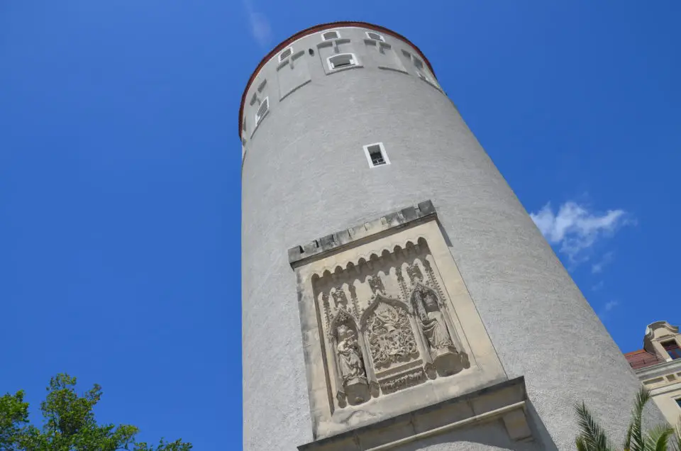 Eine wichtige Station im Görlitz Sehenswürdigkeiten Rundgang ist der Dicke Turm.