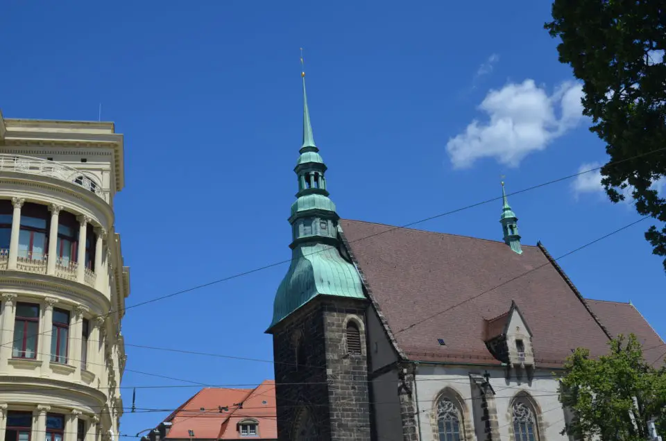 Zu den Görlitz Sehenswürdigkeiten zählt auch die Frauenkirche.
