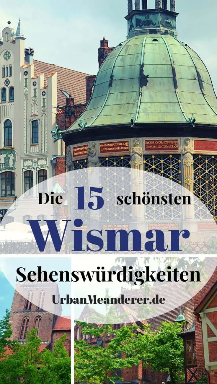 Hier beschreibe ich dir einen Rundgang entlang der Top 15 Wismar Sehenswürdigkeiten samt praktischen Wismar Tipps, sodass du die schöne Stadt optimal kennenlernen kannst.