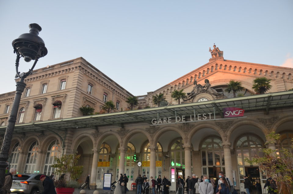 Paris Reisetipps für einen Kurztrip wären unvollständig ohne Hinweise zur Anreise per Zug über den Gare de l'Est.