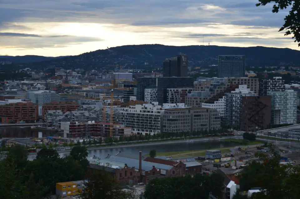 Unter Oslo Insider Tipps sind die Ausblicke vom Ekebergparken zu nennen.