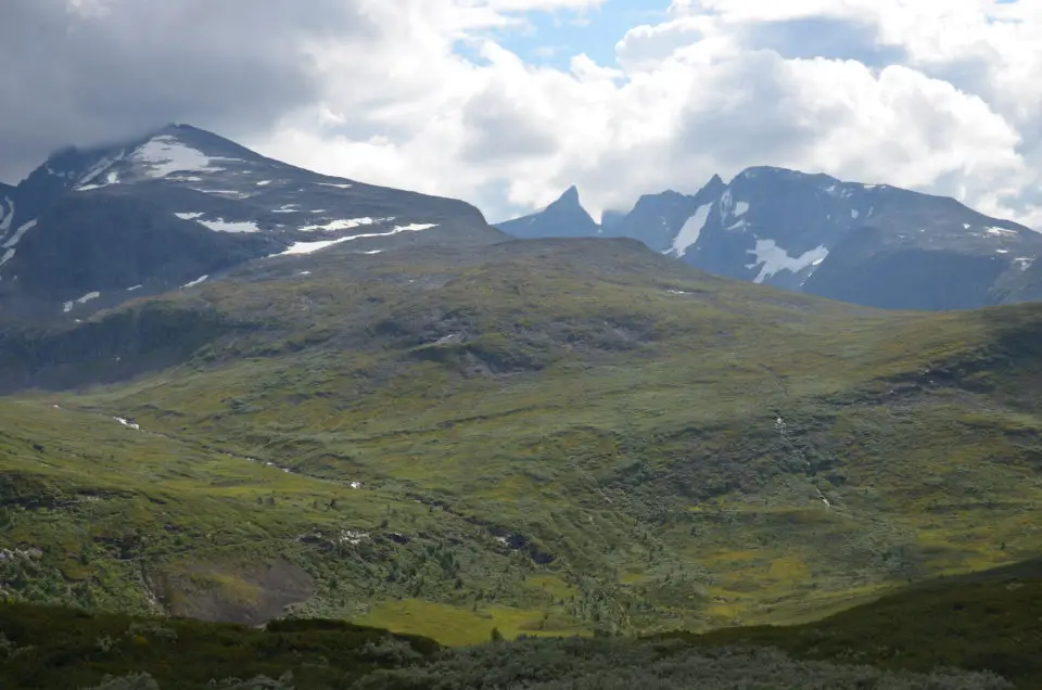 Zur Norwegen Rundreise Route zählt der Jotunheimen Nationalpark.
