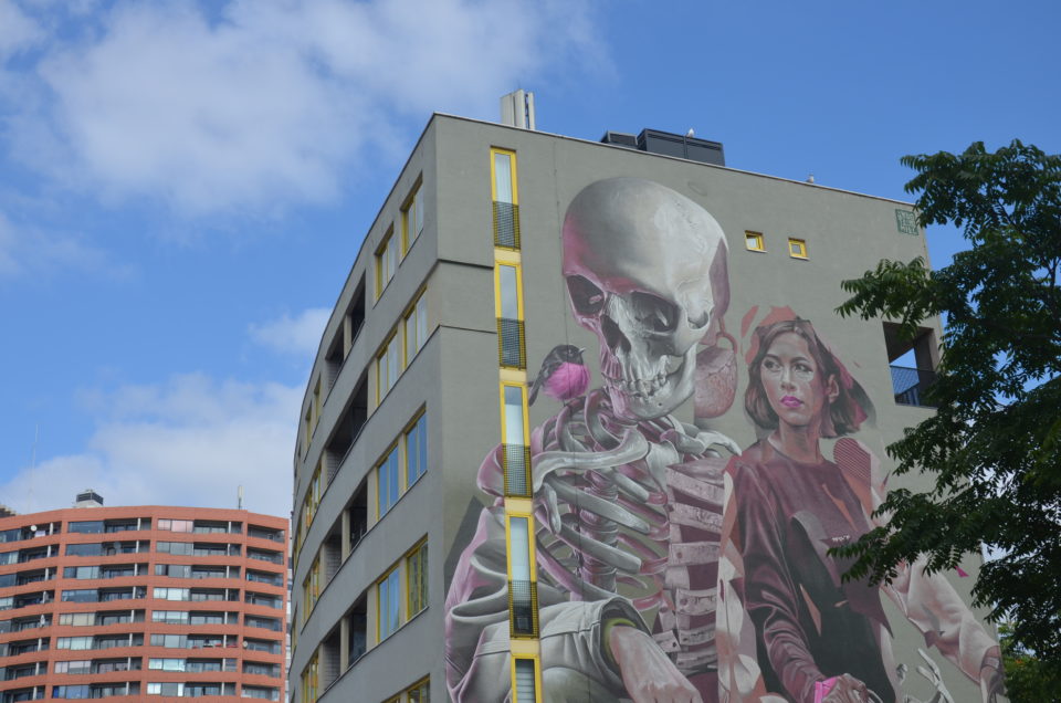 Unter Rotterdam Insider Tipps ist auf die zahlreichen Murals einzugehen.