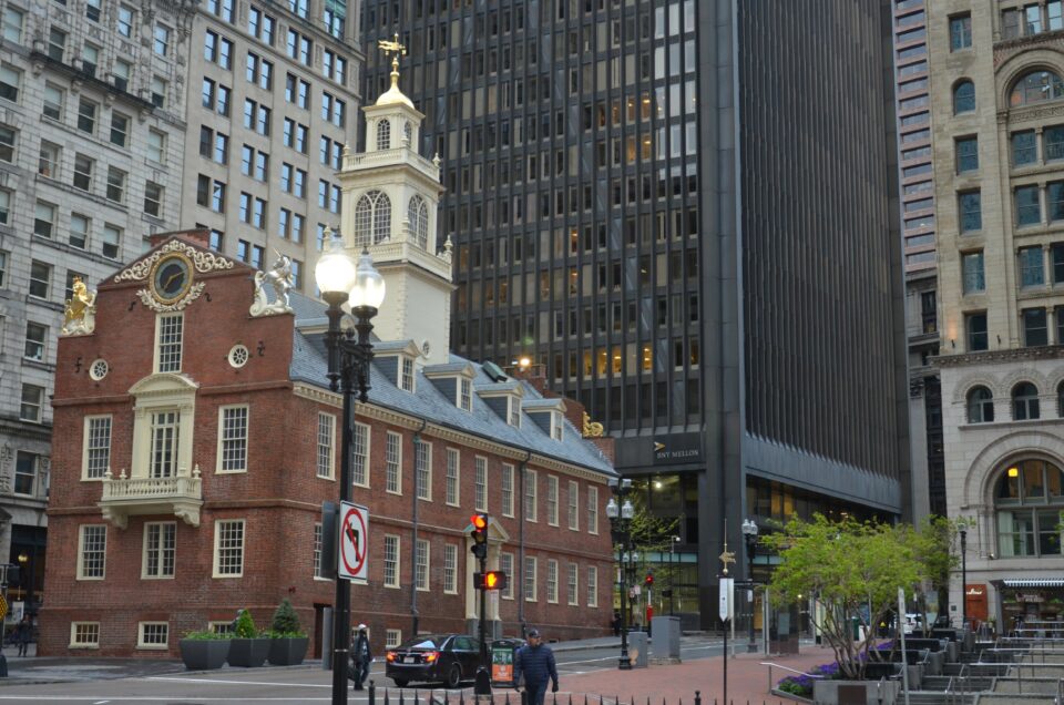 Hoteltipps Boston: Rund um das Old State House in Downtown gibt es gute Hotels.