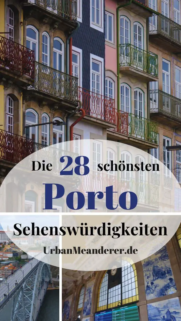 Hier verbinde ich die schönsten Porto Sehenswürdigkeiten zu einem Rundgang, mit dem du die Highlights der Stadt auf einer praktischen Route kennenlernst.