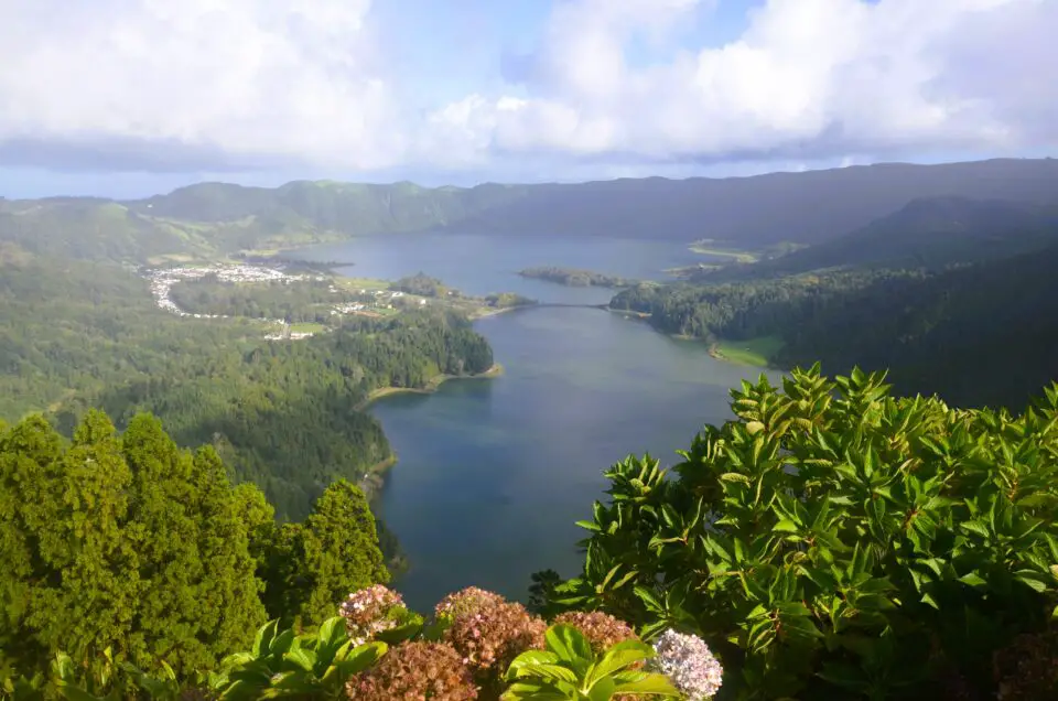 Gehört nicht zu den Sao Miguel Geheimtipps: die Lagoa das Sete Cidades.