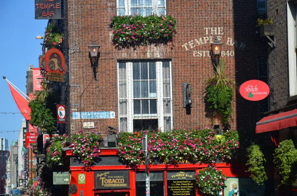 Dublin Hotel Empfehlung: Im Viertel Temple Bar habe ich einige Dublin Hotel Tipps auf Lager.