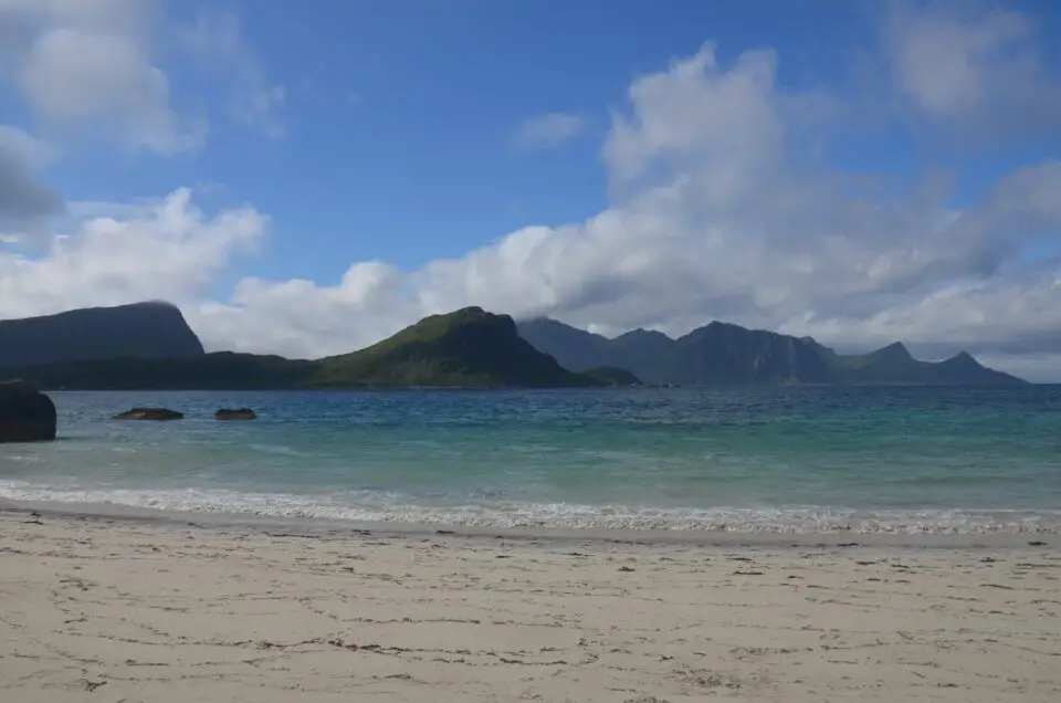 Zu Lofoten Geheimtipps kann der Vik Beach nicht gerechnet werden.