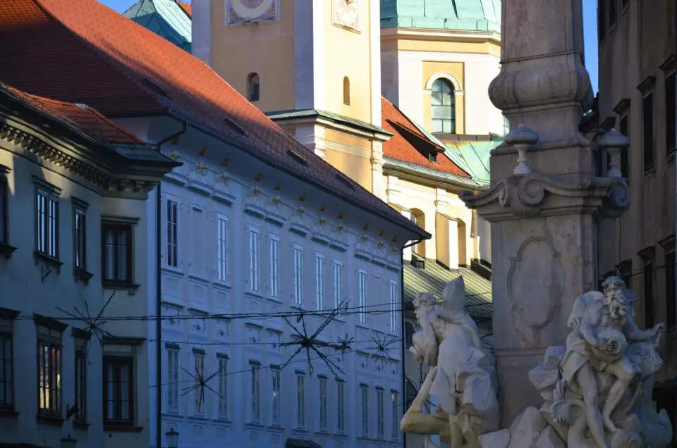 Ljubljana Geheimtipps kann man bei Stadtführungen abstauben.