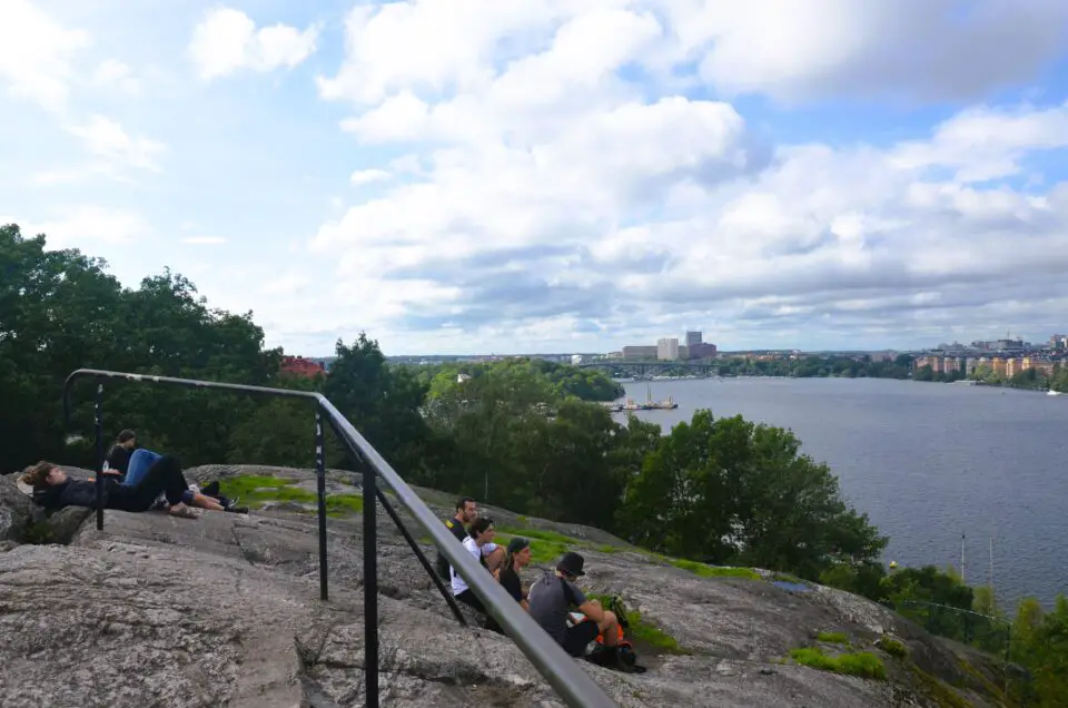 Darf unter Stockholm Insidertipps nicht fehlen: der Ausblick vom Skinnarviksberget.