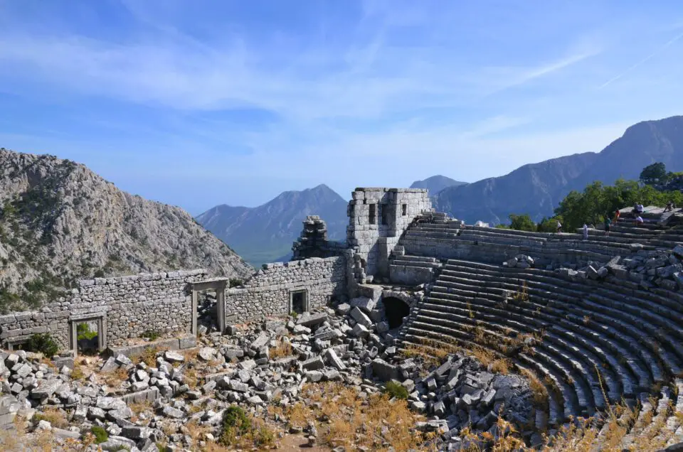 Zu meinen Antalya Insider Tipps gehört auch ein Ausflug nach Termessos mit seinem Theater.