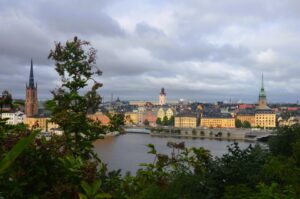 Stockholm Sehenswürdigkeiten Rundgang: In meinen Stockholm Tipps gehe ich auf Ausblicke wie den vom Monteliusvägen ein.